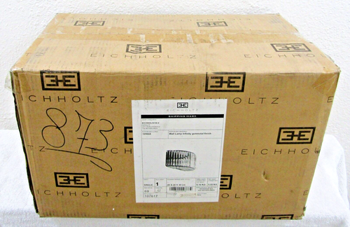 New in Box Eichholtz Infinity Crystal Glass Rods Wall Lamp - Picture 13 of 15