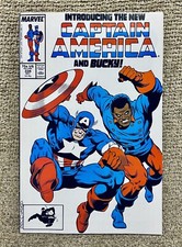CAPTAIN AMERICA #334, (1986), LAMAR HOSKINS Becomes BUCKY, NM, 9.6-9.8