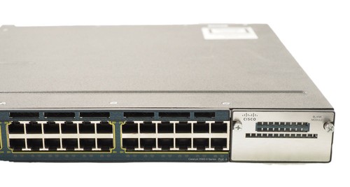 Cisco Catalyst WS-C3560X-48PF-L 48 RJ45 Ports 1 PSU 2 Fans - Picture 3 of 8