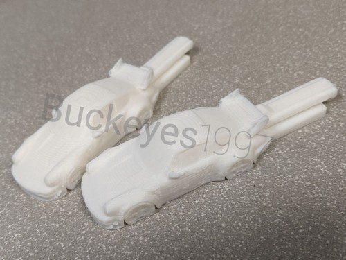 NEW Box Fan Replacement Feet - FUNNY CAR VERSION - Stronger than Original!!! (2) - Picture 3 of 5