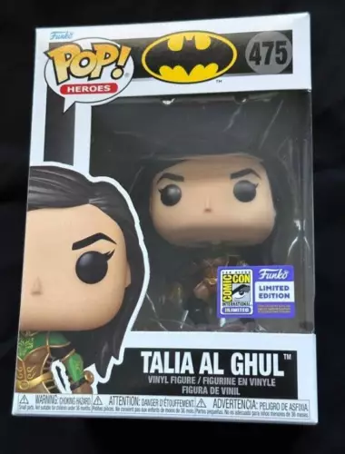 SDCC 2023 Funko Talia Al Ghul D.C. Comics Pop! #475 San Diego Comic Con Sticker