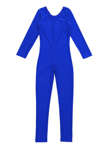 DE~Mädchen Gymnastikanzug Turnanzug Langarm Overalls Ballett Tanz Ganzanzug - Bild 100 von 122