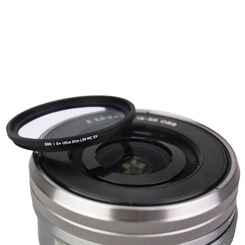 JJC 43mm S+ L39 HD Ultra Slim Frame Multi-Coated UV Filter Camera Lens Protector - Picture 2 of 11