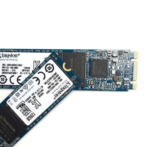 Kingston RBU-SNS81800S3 128GH 128G SSD M.2 2280 SATA SSD SOLID STATE DRIVE - Picture 4 of 7