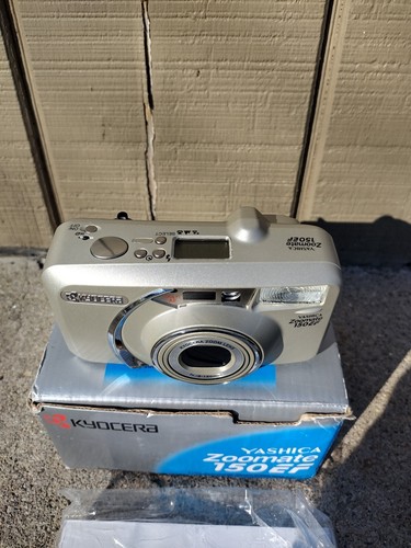 Kyocera Yashica Zoomate 150EF Camera + Manual + Box VG Cnd - Picture 2 of 5