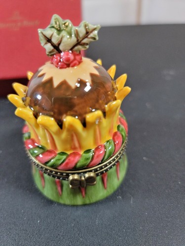 Villeroy & Boch Trinket Box Crown Hinged in Gift Box English Pudding Design - Picture 2 of 8