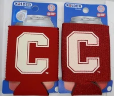 (4)CORNELL BIG RED SOFT FOAM CAN BOTTLE COFFE KOOZIES COOLER - NCAA LICENSED