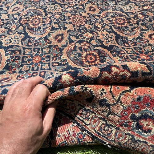 £9000 Hand knotted HANDMADE Persiann Tabrizz vegtable dye rug 365 x 220 Cm - Picture 9 of 12