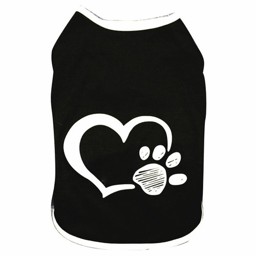 Puppy Clothes Dog Shirt Cat Small Vest Sleeveless Cute Dog Printed Pet T-shi - Picture 25 of 27