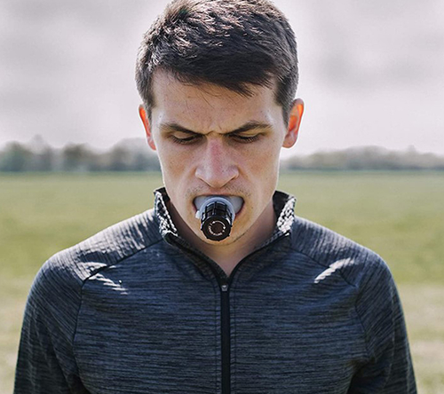 Breathing Trainer Fitness Equipment Exercise Lung Face Mouthpiece Respirator New - Picture 13 of 18