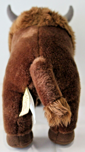 Miyoni Aurora Brown Bison Buffalo Plush Stuffed Animal Collectable Beast Mascot - Picture 8 of 23