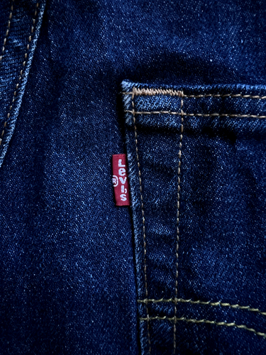 Jeans Levi's 501 uomo blu 36x32 bottoni mosca gamba dritta - Foto 12 di 16