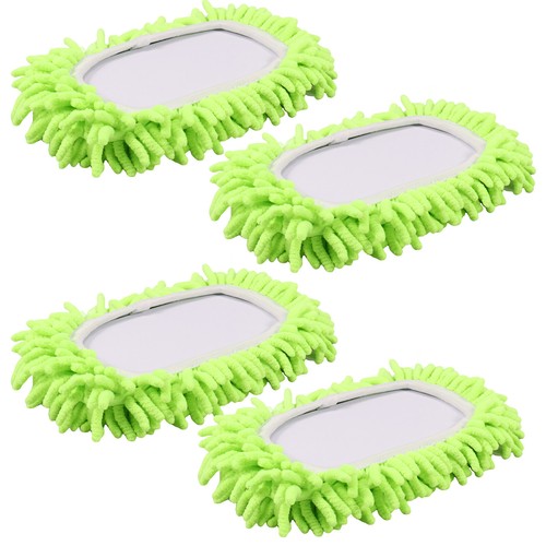 4 Pack Microfiber Mop Pads Reusable Microfiber Dust Mop Refill Machine GQ - Picture 15 of 18