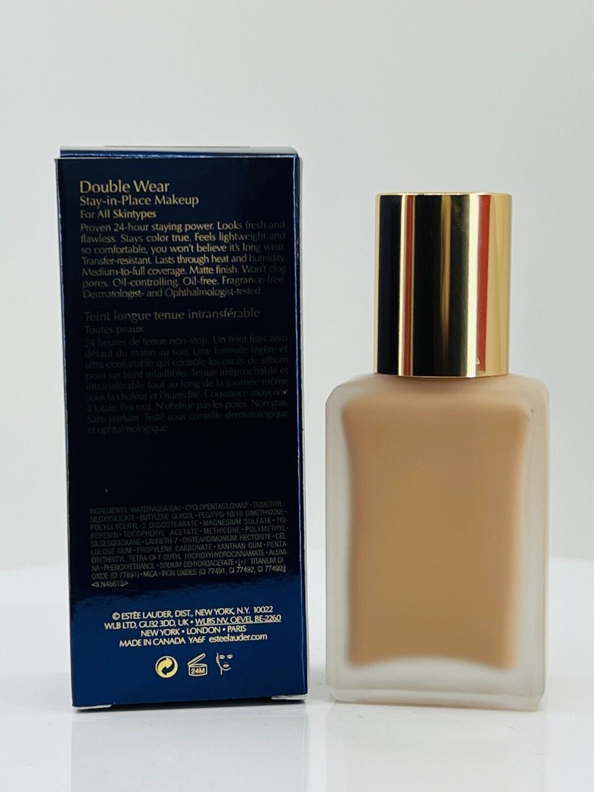 New Estee lauder Double Wear stay in place makeup #2C3 Fresco 1oz(NIB)