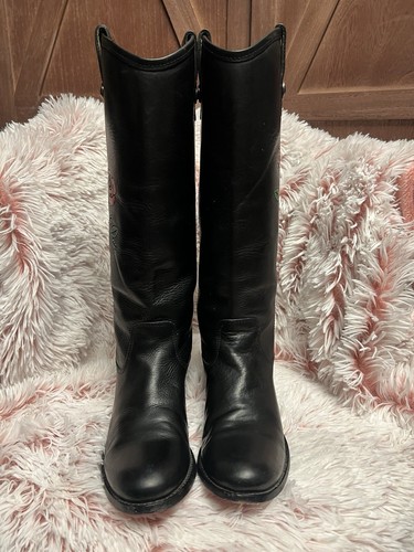 Frye Hand Painted Boots Size 6.5 Boho Cowgirl Western  - Bild 4 von 6