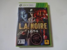 L.A.Noire Microsoft XBOX 360 2011 JES100146 Take Two Interactive NTSC-J Japan