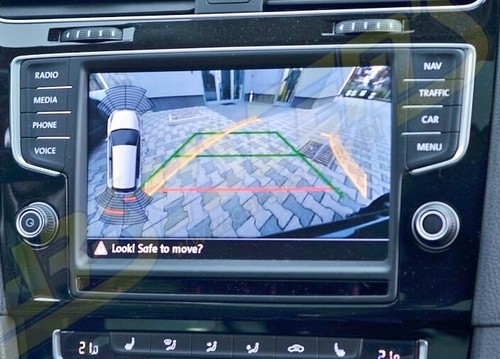 NEW OEM VW GOLF 7.5 2017- HIGHLINE RVC REAR VIEW CAMERA LOGO EMBLEM BADGE - Picture 6 of 6