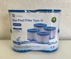 4x Pack Spa Pool Filter Type VI Filter Cartridge Replacement RHS-045