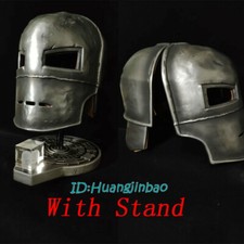 1/1 Scale Iron Man MK1 Helmet Prop Cosplay Model Full Metal HCMY Wearabke Statue