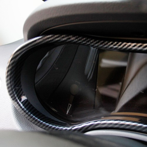 For Dodge Durango 2014-2020 Carbon Fiber Interior Dashboard Frame Trim Cover New - Picture 4 of 6