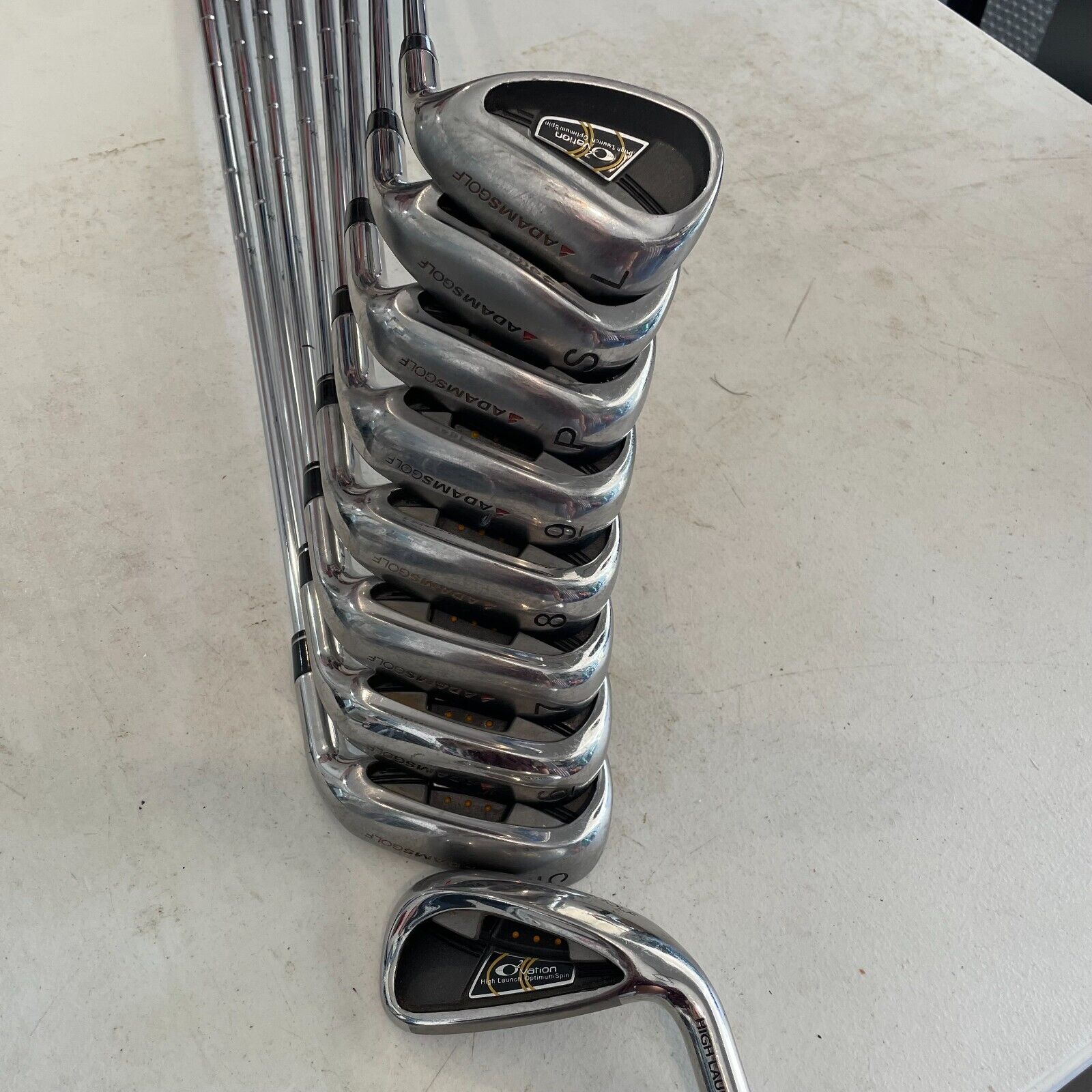 TaylorMade Tour Burner 9 Iron Stiff Steel Shaft Sniper Grip TaylorMade Tour Burner 9 Iron Stiff Steel Shaft Sniper Grip