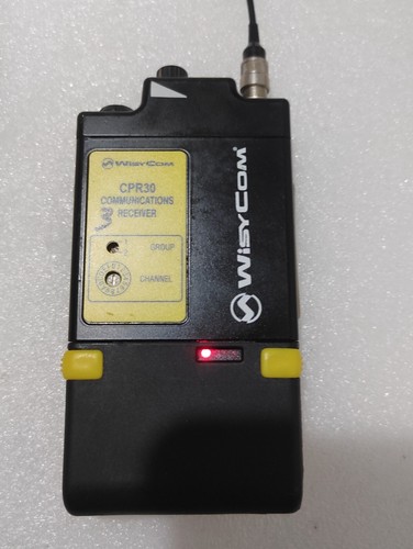 Wisycom CPR30 TALK-BACK POCKET RECEIVER for TV studios, ENG crews 470 - 475 MHz - Picture 24 of 24