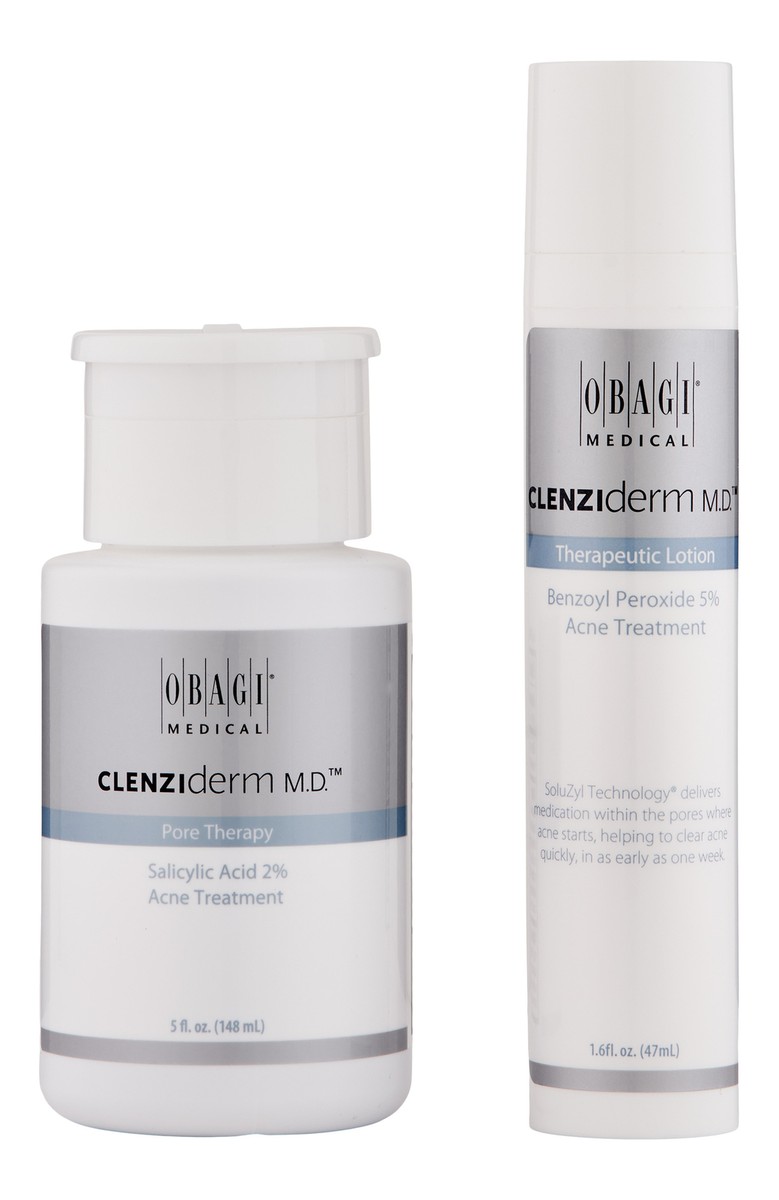 Obagi Clenziderm MD Pore Therapy 5oz & Therapeutic Lotion
