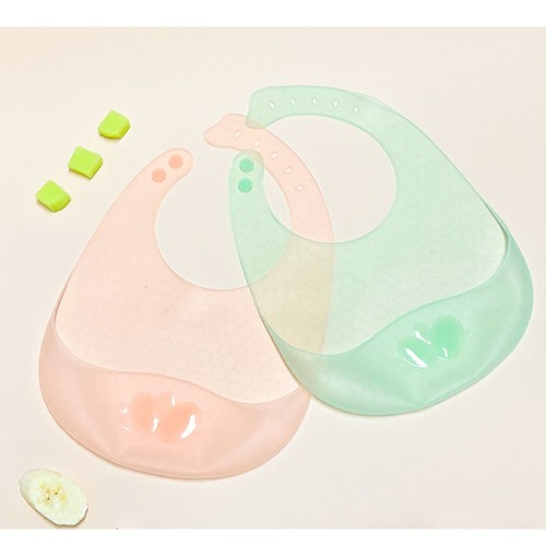 Baby Bibs Cute Dishwasher safe Comfortable Silicone Feeding Food Catcher weaning - Picture 8 of 16