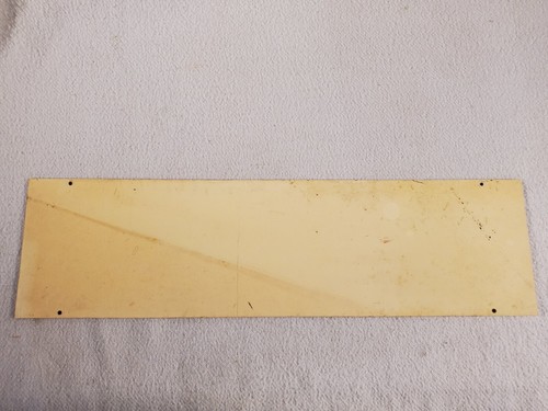 Red White Hanging Sign Plastic Gas Oil Vtg Batteries Brake Work Auto Shop Repair - Picture 4 of 6