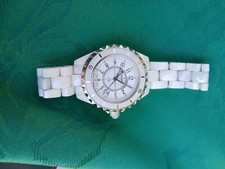 CHANEL J12 33mm White Ceramic ladies watch.   Pre-owned
