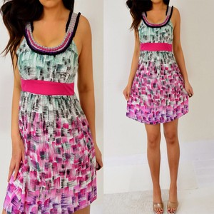 Mini Vestido Forever 21 Rosa Verde Negro Gris Babydoll Corto L S Pequeno Ebay