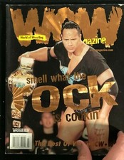 WORLD OF WRESTLING WOW Magazine - July 1999 - DWAYNE THE ROCK JOHNSON