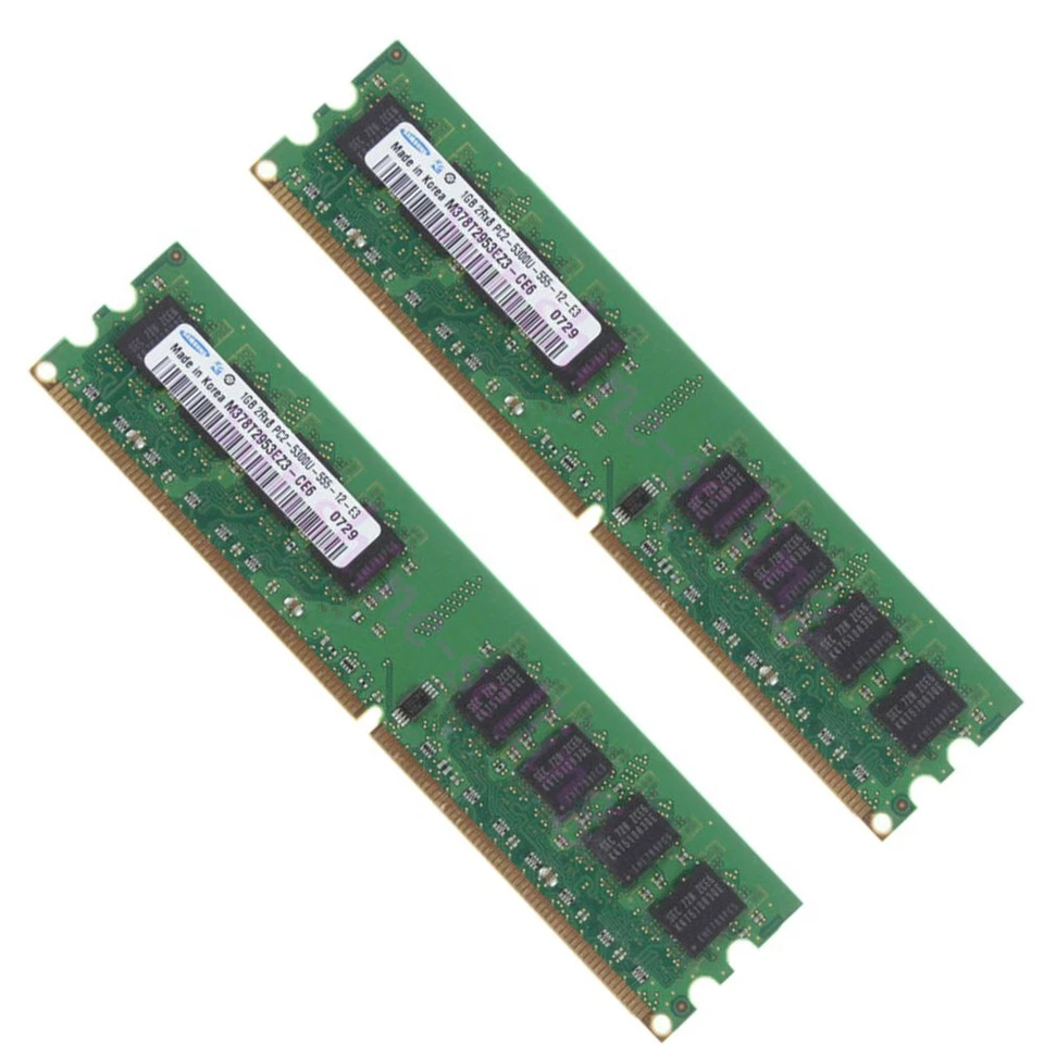 2GB KIT 2x 1GB For Dell Inspiron 518 519 530 530a/c 530b/d 530DT 530s Memory RAM - Image 2 of 4