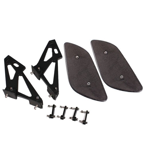Universal 57" JDM Racing GT RS Carbon Fiber Rear Trunk Spoiler Wing w/ Brackets - Bild 7 von 12