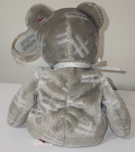 Ty Beanie Baby - SHOOTING STAR the Grey/Gray Bear (Harrods Exclusivo del Reino Unido) MWMTs - Imagen 6 de 9