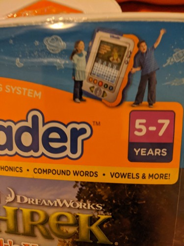 DreamWorks VTech V. Reader Shrek's Vacation Animated -Book Ages 5-7 New Sealed - Picture 3 of 11