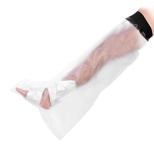 Full Leg Waterproof Protector for Cast & Dressings Long Leg Bath Shower Cover - Picture 5 of 11