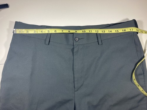 Grand Slam Performance Men's 36 Shorts Solid Gray Pockets - Picture 3 of 8