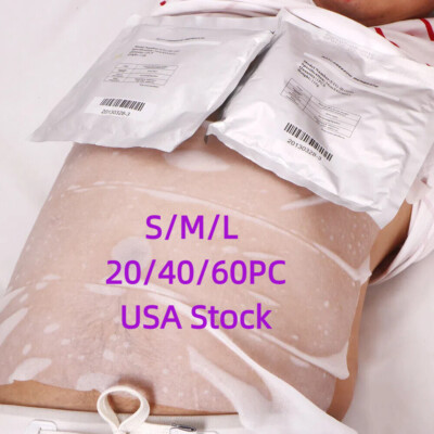 20/40/60PCS S/M/L 3 Size Membrane Paper For Body Skin Care Beauty Equipment USA