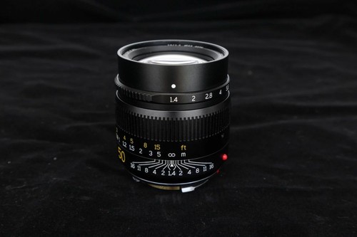 Lente TTartisan 50 mm F1.4 ASPH marco completo lente de enfoque manual para Leica M Mount M6 - Imagen 6 de 11