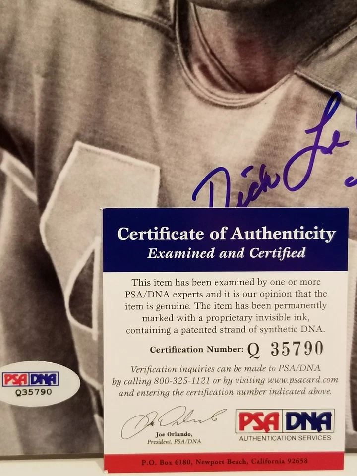 Coach-Dick LeBeau Signed 8x10 Photo /Steelers/Titans PSA/DNA COA - Image 2 of 4