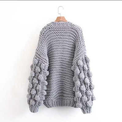 Women's Fashion Lazy Handmade Ball Puff 