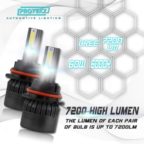 Protekz LED Headlight Kit 2 Bulbs CREE 9005 6000K for 2016 - 2019 Chrysler 300 - Picture 7 of 12
