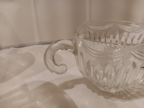 Vintage Indiana Glass Lancaster Colony ROYAL Drape Punch Bowl 10 Cups Set - Picture 9 of 9