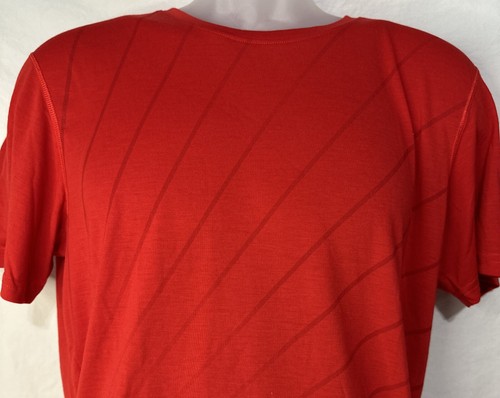 Men's Brooks Distance Graphic Tee Racing Red/Burst #211232665.030 - Picture 2 of 8