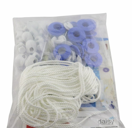 Kit de instalación de reacondicionamiento de rodillos de piscina Daisy - Se adapta a cubierta de burbujas de piscina - Imagen 4 de 9