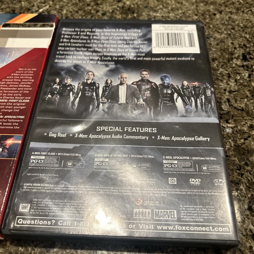 X-MEN Trilogy VOLUME. 2 (DVD) W/SLIPCOVER - Picture 4 of 10