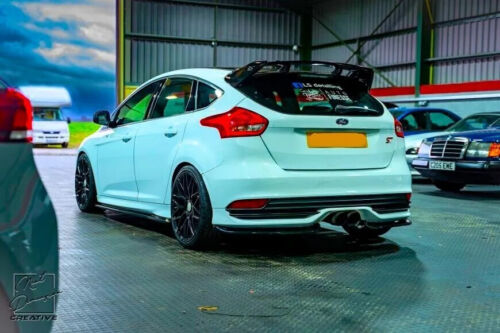 Ford Focus 'RS Style' Look ST MK3 MK3.5 glänzend schwarz Kofferraum Dach Spoilerflügel - Bild 6 von 17