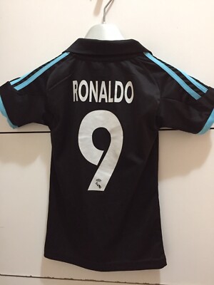 REAL MADRID MAGLIA TRASFERTA DA BAMBINO ADIDAS RONALDO TG ANNI