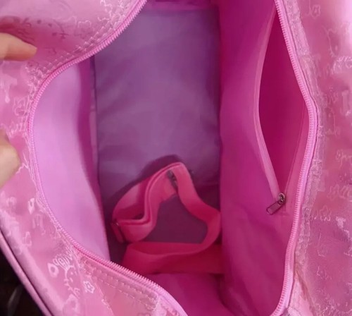 ✨🎀Hello Kitty Rosa Reise Handgepäck Reisetasche Kawaii Übernachtungstasche - 2 GRÖSSEN - Bild 20 von 22